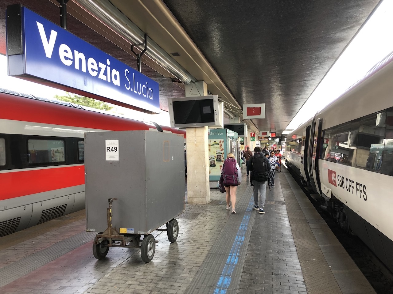 Anreise nach Venedig mit dem Zug